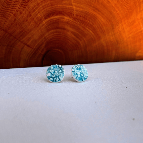 Sea Pebble Studs