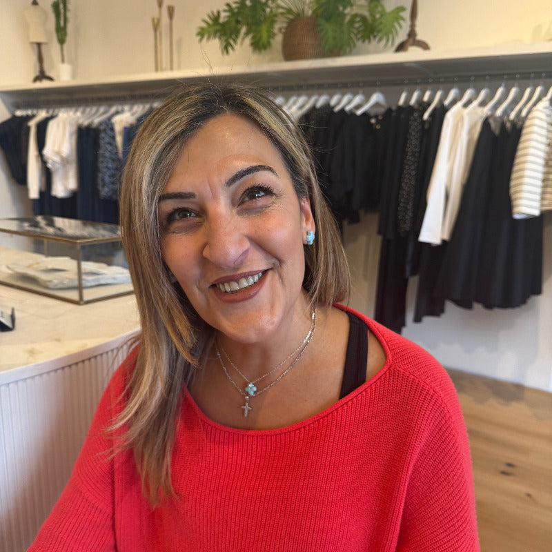 Rima in Lagoon Cross Stud