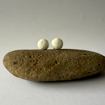 Mini Porcelain Sea Urchin Earrings – Coastal Keepsakes