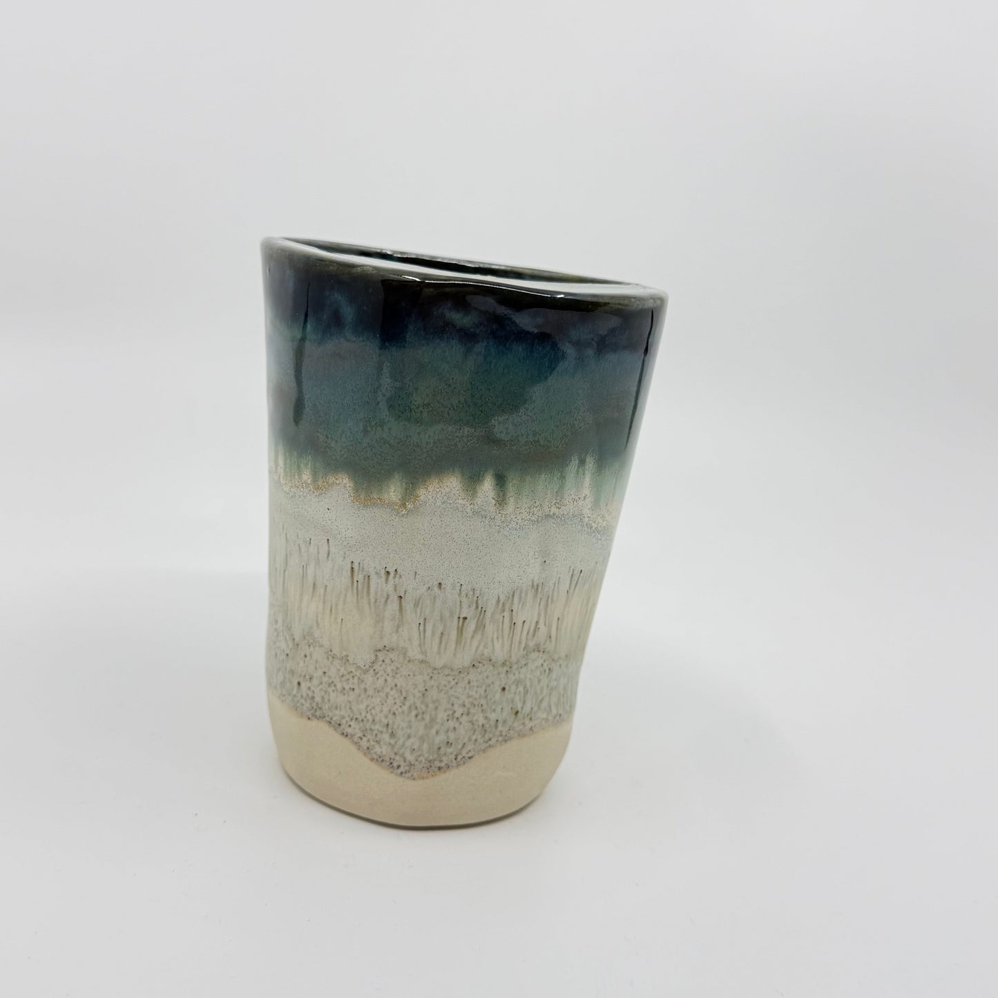 Ocean Mist Large Stoneware Sip Cup