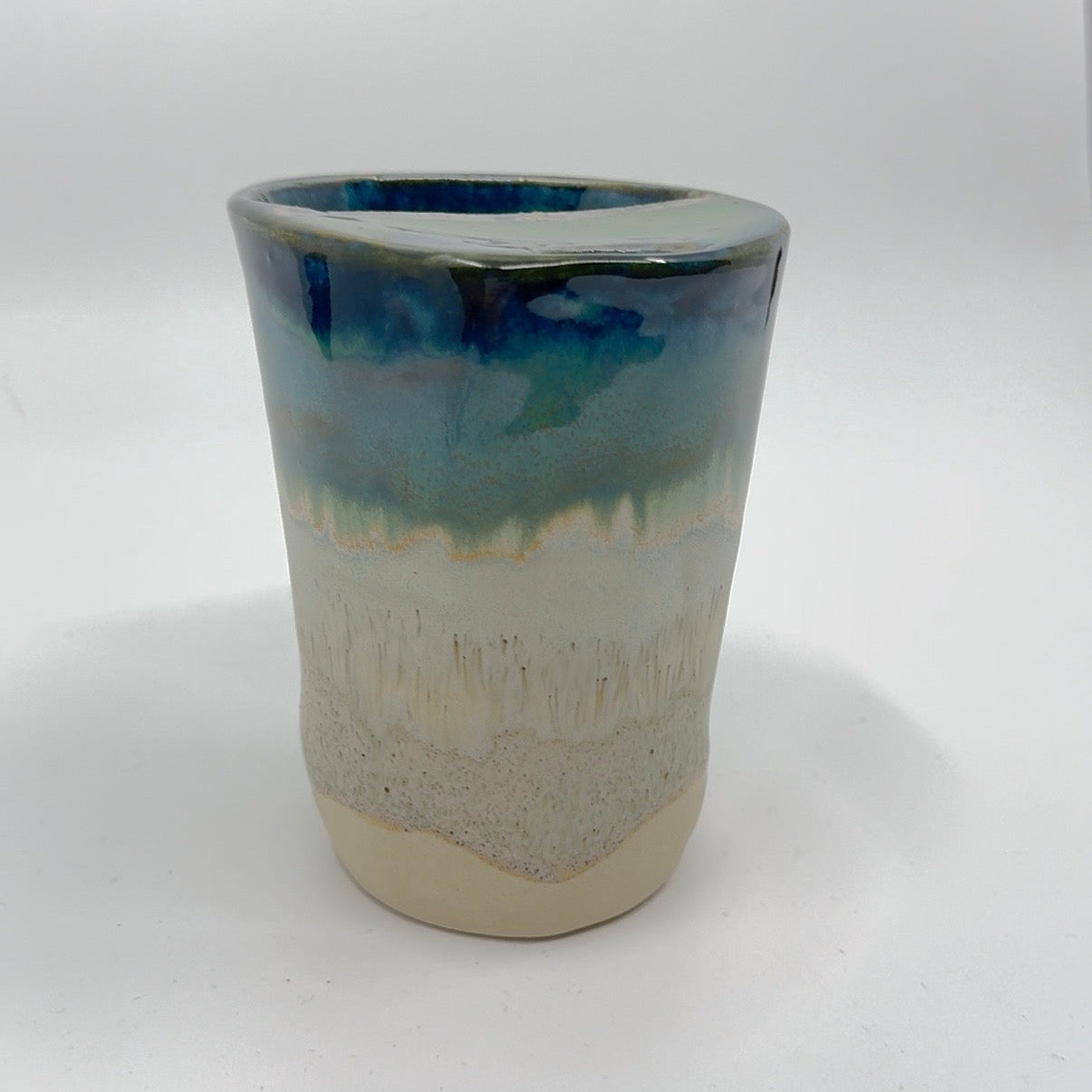 Ocean Mist Large Stoneware Sip Cup