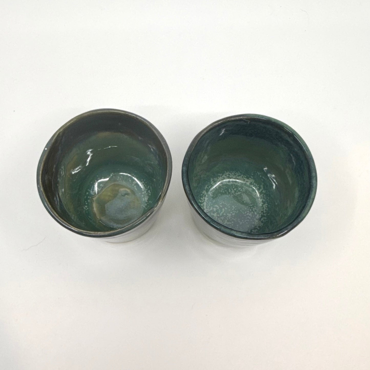 Same Beginnings Stoneware Cup Pair