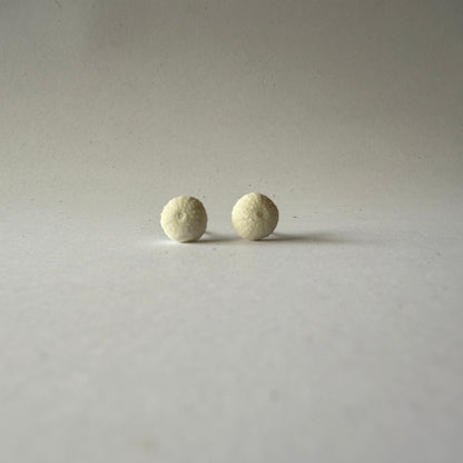 Mini Porcelain Sea Urchin Earrings – Coastal Keepsakes