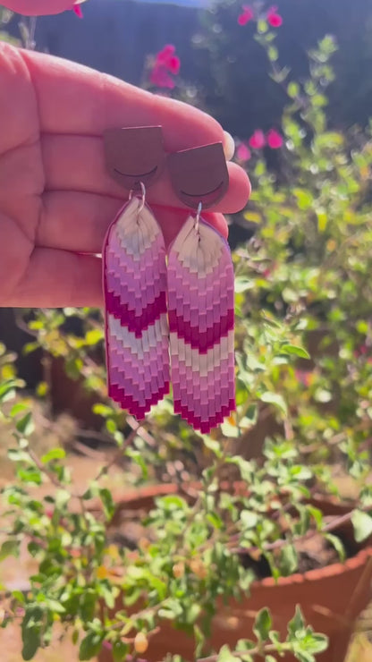 Pink Bargello