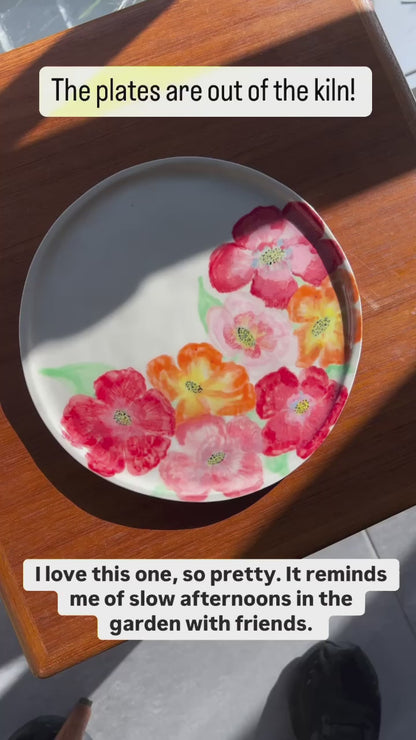 Pretty Posy Plate