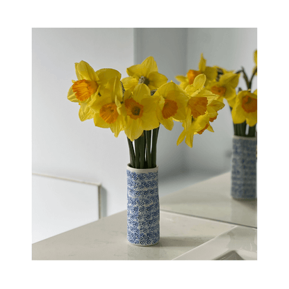 A Petite Blue Porcelain Vase